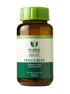 fenugreek capsules bottle