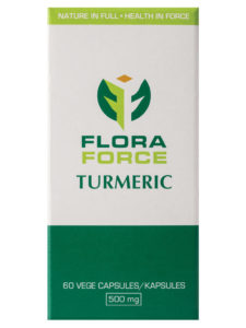 flora force turmeric capsules box
